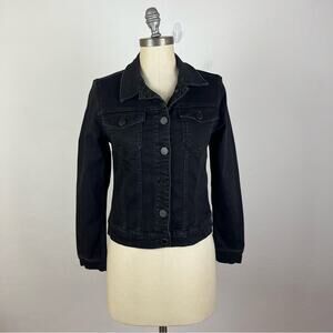 All Saints Black Denim Jacket